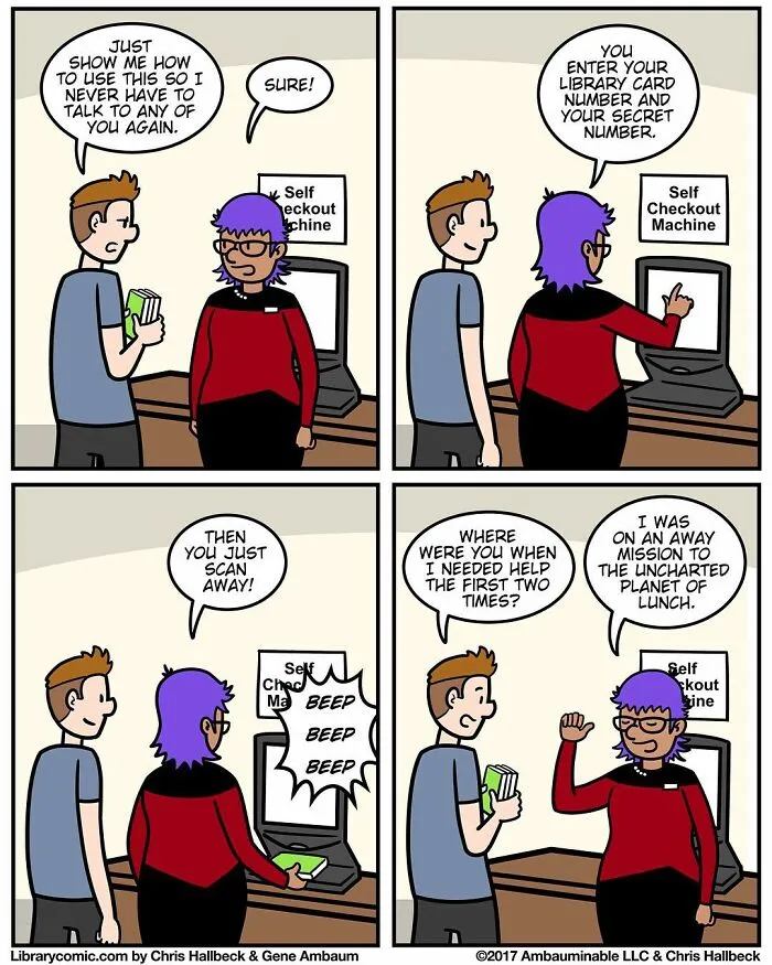 50 Library Comics About The Small, Strange, And Funny Side Of Public Service
