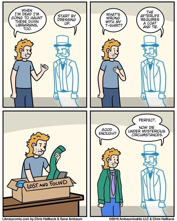 50 Library Comics About The Small, Strange, And Funny Side Of Public Service