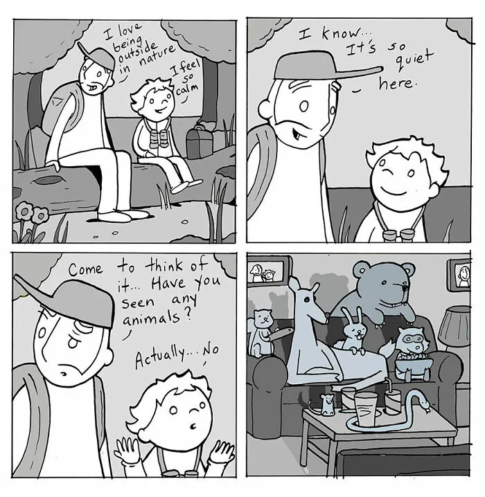 22 Heartfelt Lunarbaboon Comics That Show How Kindness Can Make A Difference (New Pics)