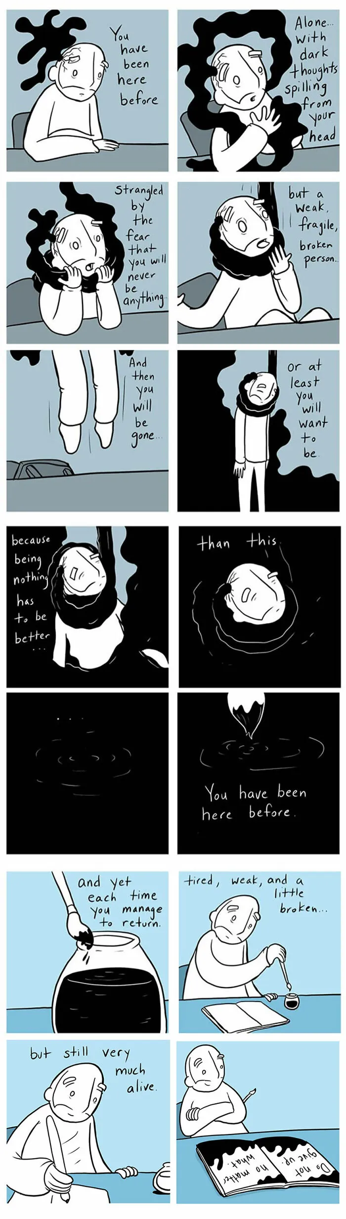 22 Heartfelt Lunarbaboon Comics That Show How Kindness Can Make A Difference (New Pics)