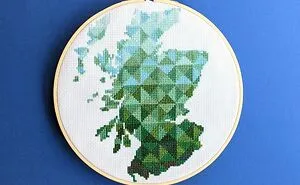 I Create Colorful Embroidered Maps, These Are My Top 40 Designs