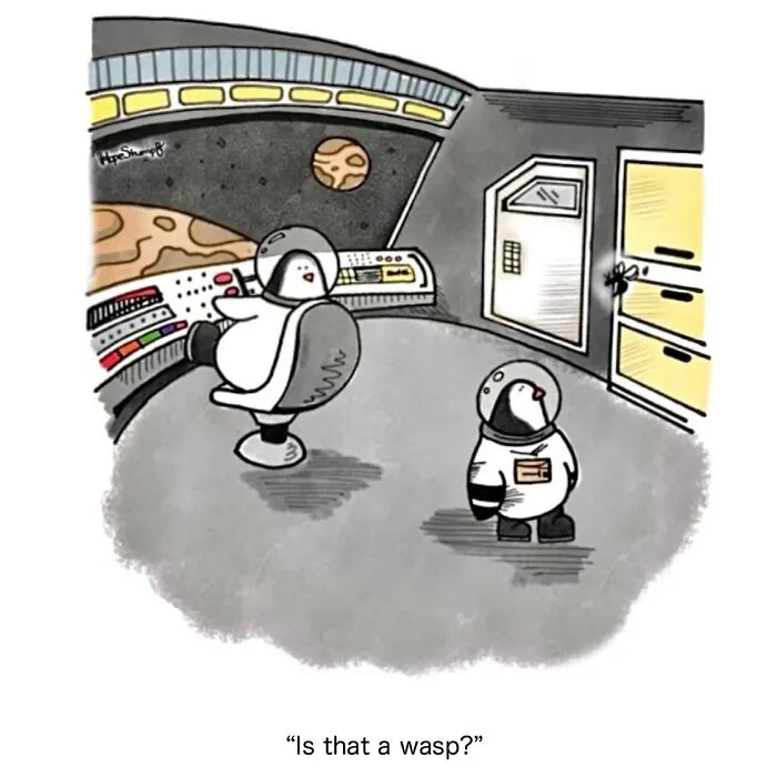 22 One-Panel Comics Bringing Animals To Life In Hilariously Relatable Situations