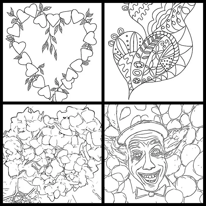40 Artists That United In Creative Solidarity With Pflag Rockland By Creating Coloring Pages