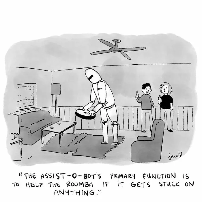 30 Quirky One-Panel Comics By Jacob Breckenridge For Anyone Who Likes Their Humor A Little Offbeat