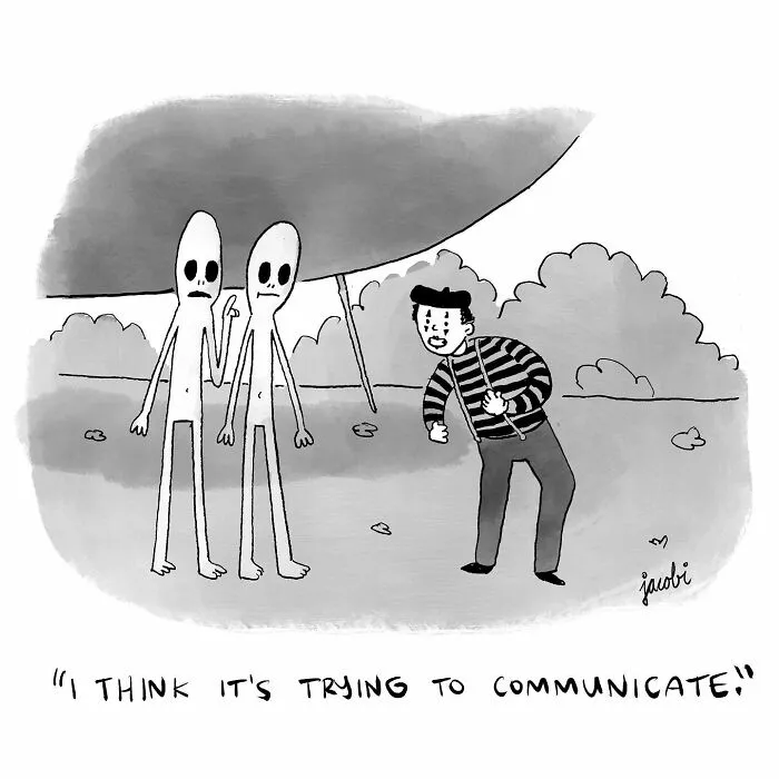 30 Quirky One-Panel Comics By Jacob Breckenridge For Anyone Who Likes Their Humor A Little Offbeat