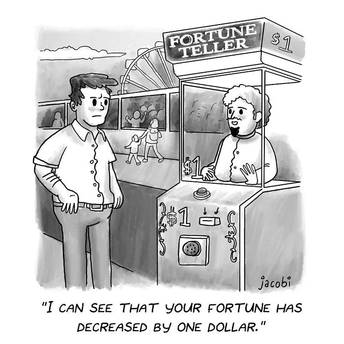 30 Quirky One-Panel Comics By Jacob Breckenridge For Anyone Who Likes Their Humor A Little Offbeat