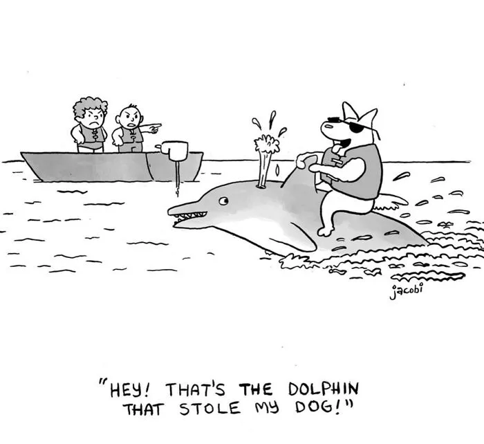 30 Quirky One-Panel Comics By Jacob Breckenridge For Anyone Who Likes Their Humor A Little Offbeat