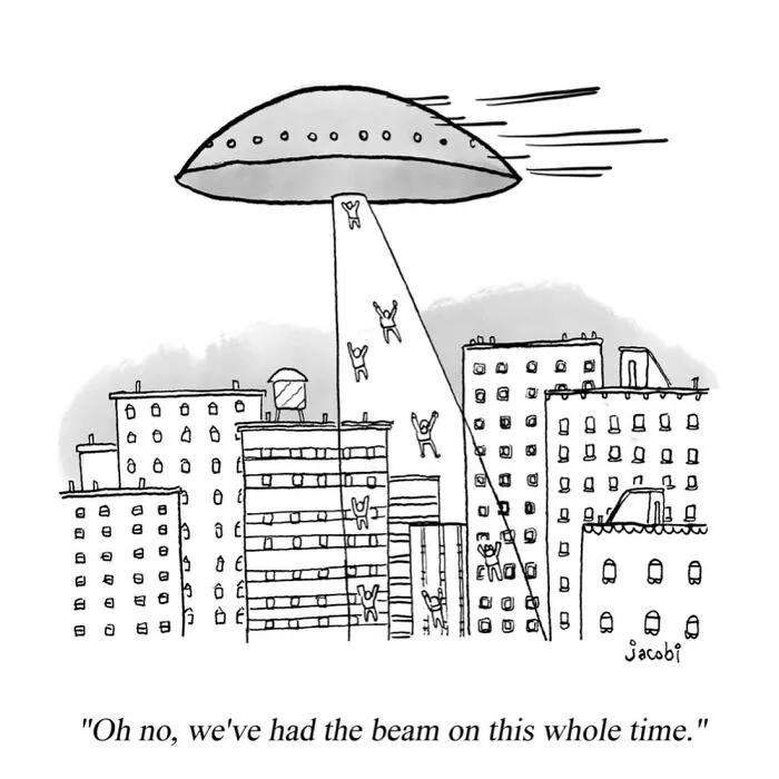 30 Quirky One-Panel Comics By Jacob Breckenridge For Anyone Who Likes Their Humor A Little Offbeat