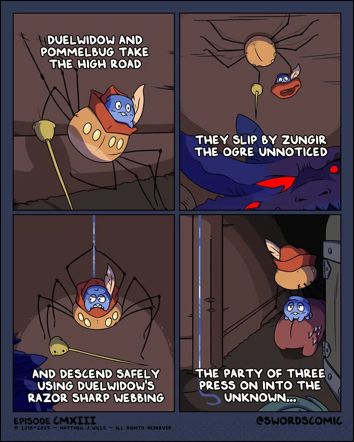A Dungeon Monster Named Choplet Is The New Star Of My Comic, And He’s Way Braver Than You Think