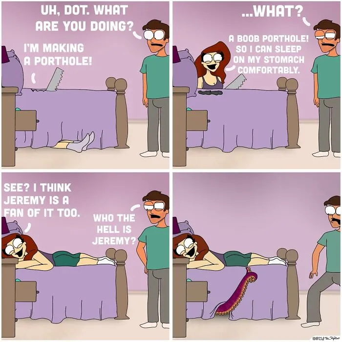 30 Slightly Inappropriate And Totally Hilarious Comics By The RedDot (New Pics)