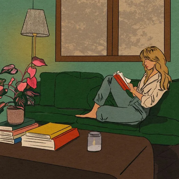 Artist Made 55 Gentle Illustrations Turning Ordinary Moments Into Something Magical