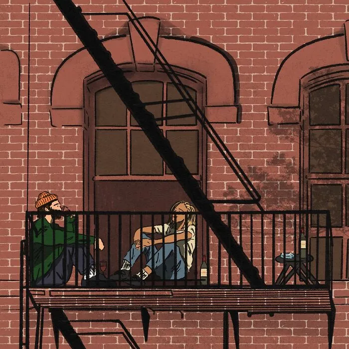 Artist Made 55 Gentle Illustrations Turning Ordinary Moments Into Something Magical