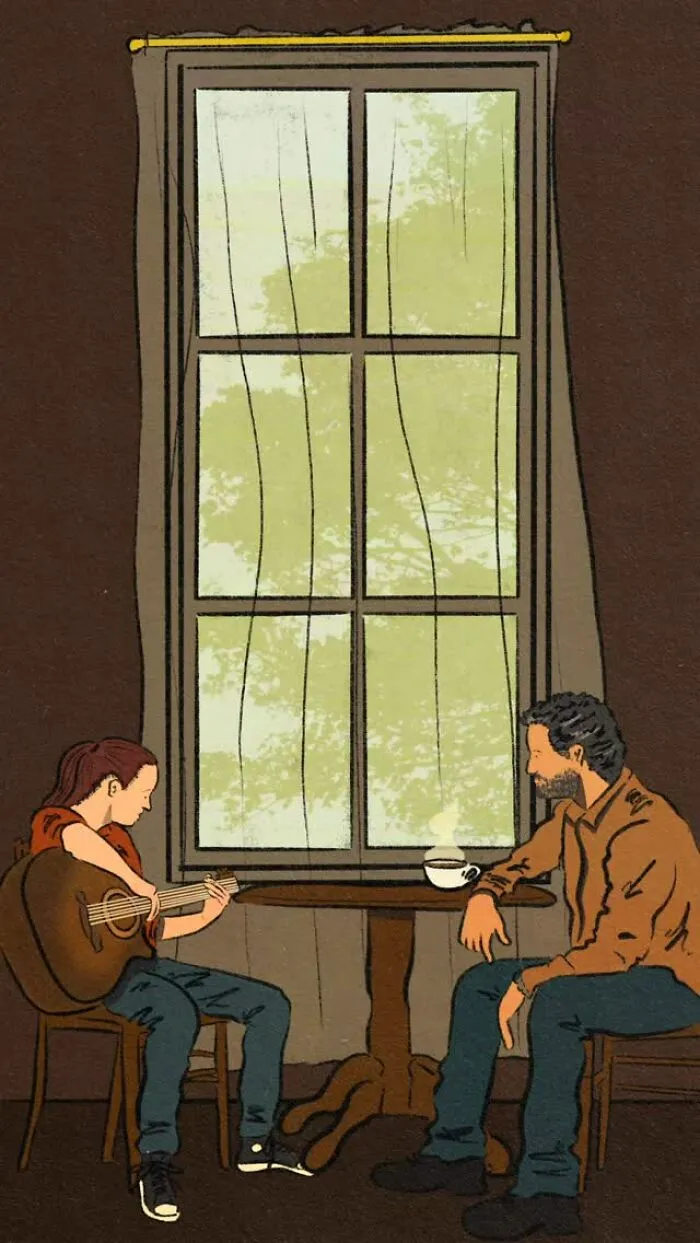 Artist Made 55 Gentle Illustrations Turning Ordinary Moments Into Something Magical