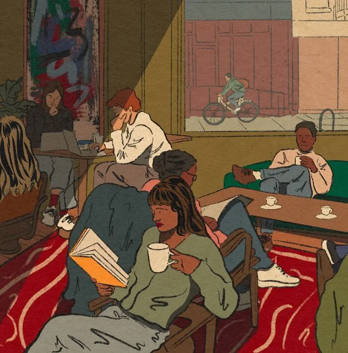 Artist Made 55 Gentle Illustrations Turning Ordinary Moments Into Something Magical