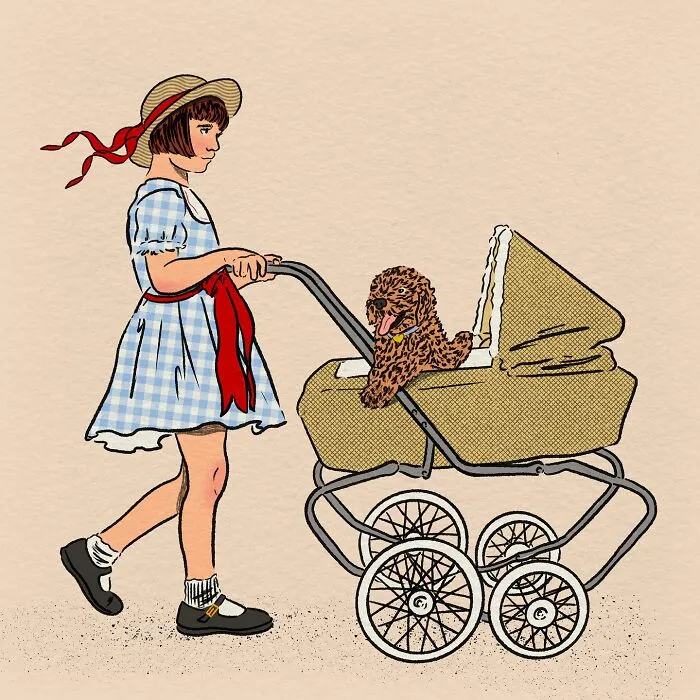 Artist Made 55 Gentle Illustrations Turning Ordinary Moments Into Something Magical