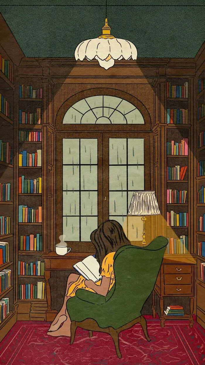 Artist Made 55 Gentle Illustrations Turning Ordinary Moments Into Something Magical