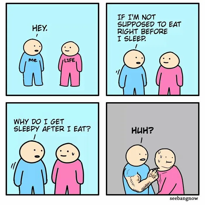 Hilariously Relatable Comics With Absurd Twists, By This Artist (19 New Pics)