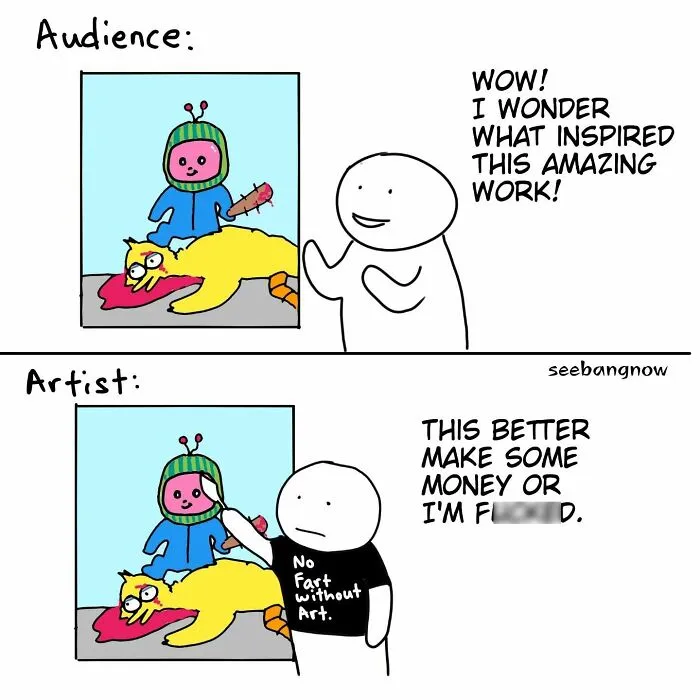 Hilariously Relatable Comics With Absurd Twists, By This Artist (19 New Pics)