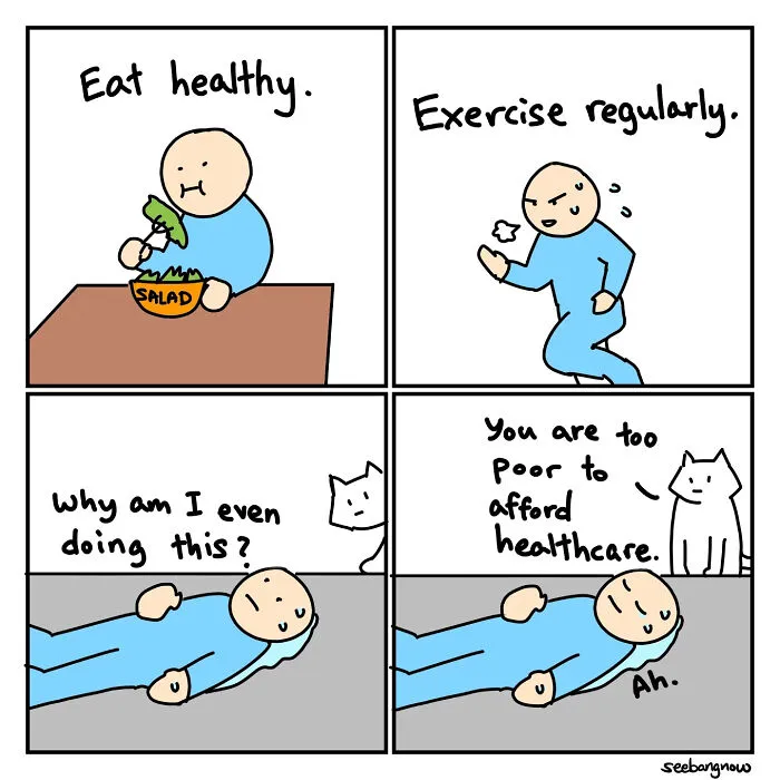 Hilariously Relatable Comics With Absurd Twists, By This Artist (19 New Pics)