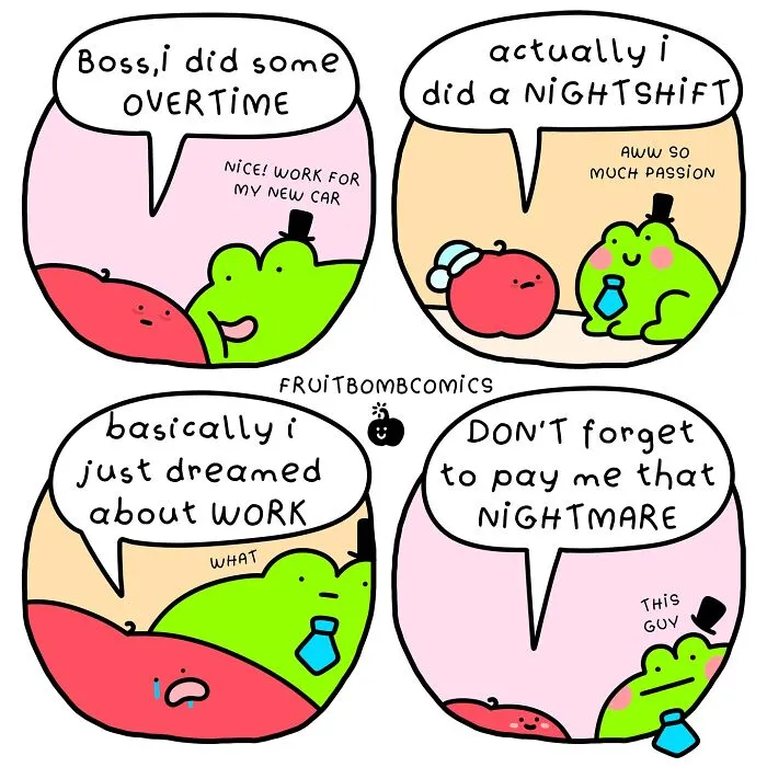 30 Fruit Comics That Mix Humor, Sass, And Relatable Daily Struggles, By This Artist (New Pics)