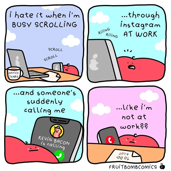 30 Fruit Comics That Mix Humor, Sass, And Relatable Daily Struggles, By This Artist (New Pics)