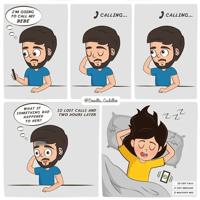 33 Cozy Little Comics About Relationships, By Doodle Cuddles