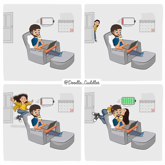 33 Cozy Little Comics About Relationships, By Doodle Cuddles