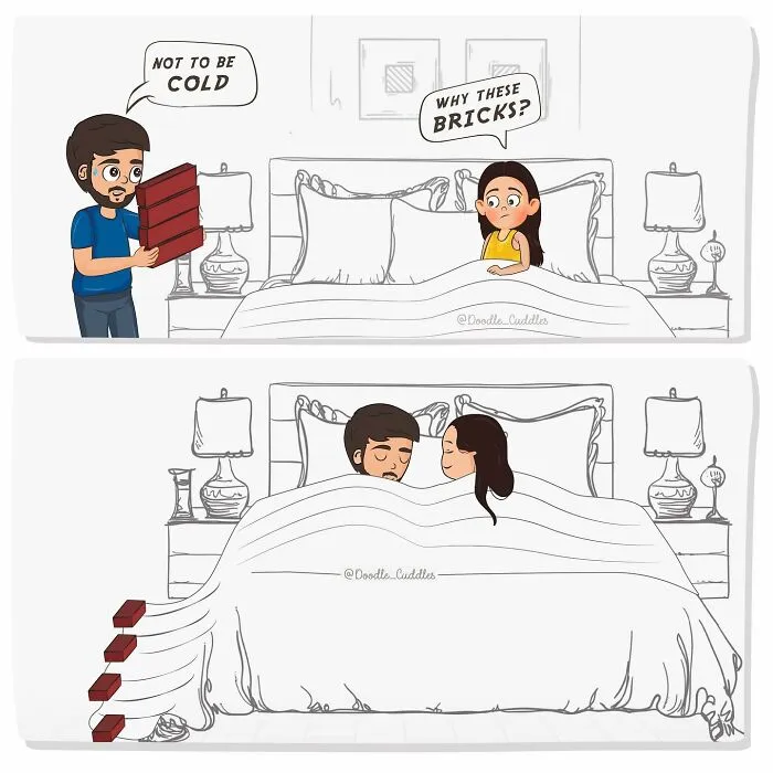 33 Cozy Little Comics About Relationships, By Doodle Cuddles