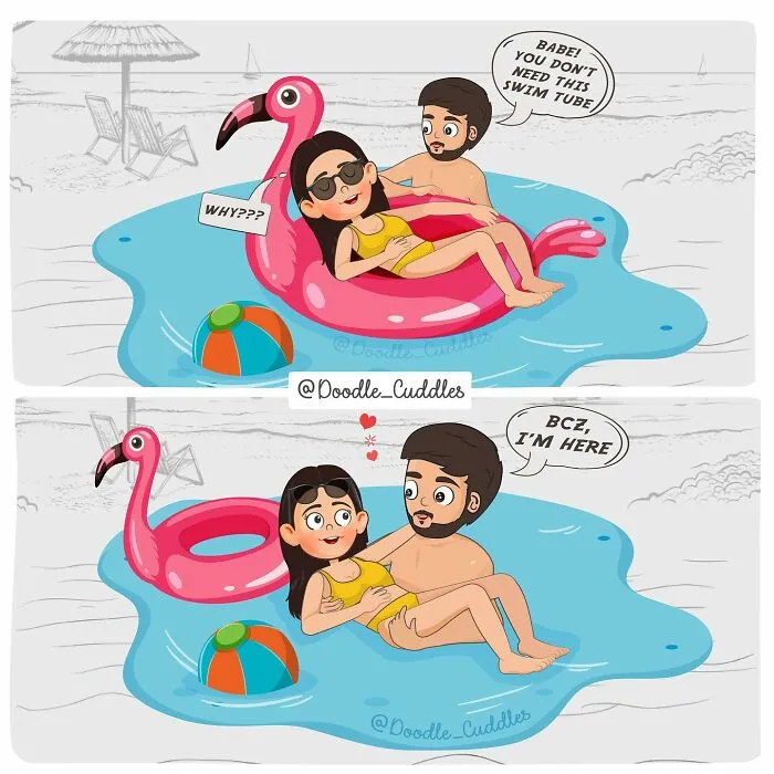 33 Cozy Little Comics About Relationships, By Doodle Cuddles