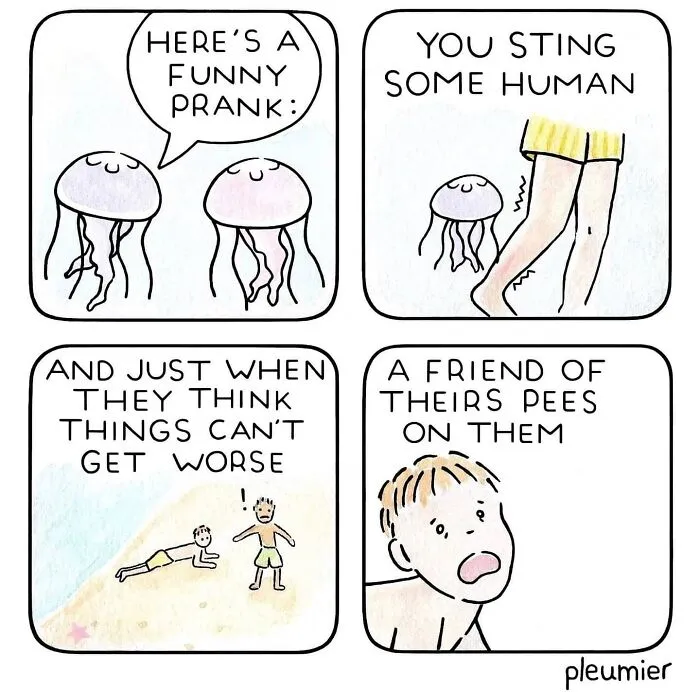 30 Soft, Smart, And Slightly Existential Comics By Pleumier