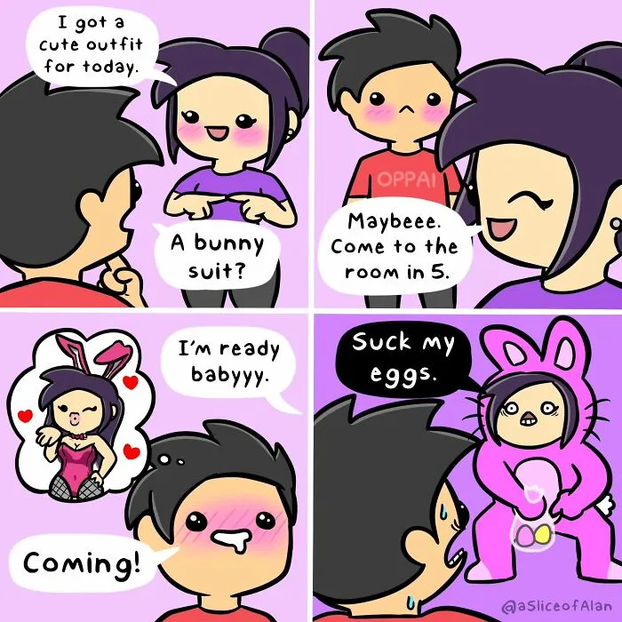 "A Slice Of Alan": 30 Chaotic Comics Mixed With Adult Humor Created By This Artist (New Pics)