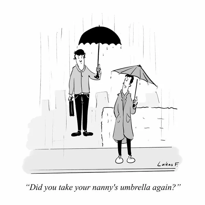 40 Simple Yet Relatable Cartoons By This Artist