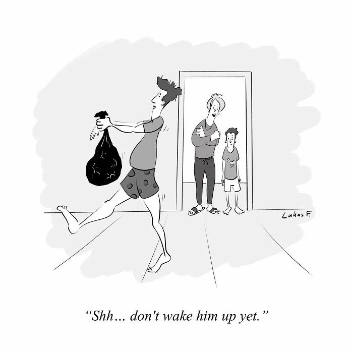 40 Simple Yet Relatable Cartoons By This Artist
