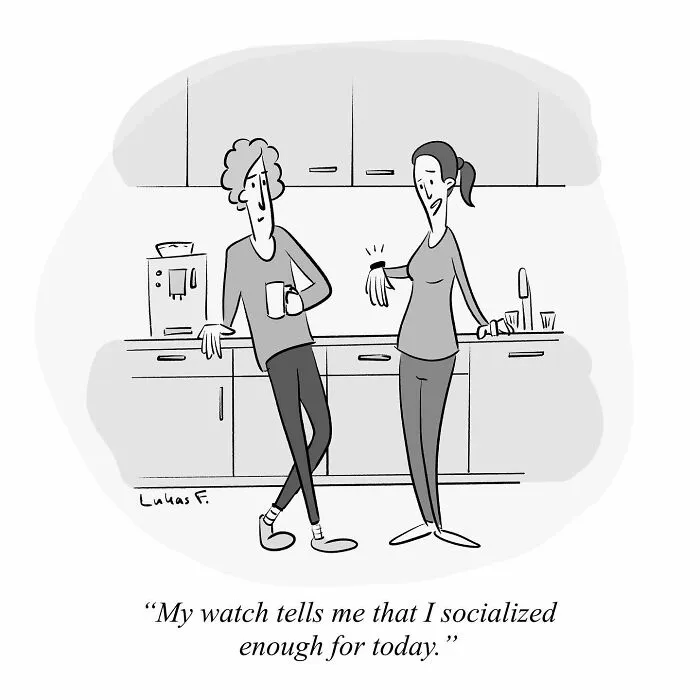 40 Simple Yet Relatable Cartoons By This Artist
