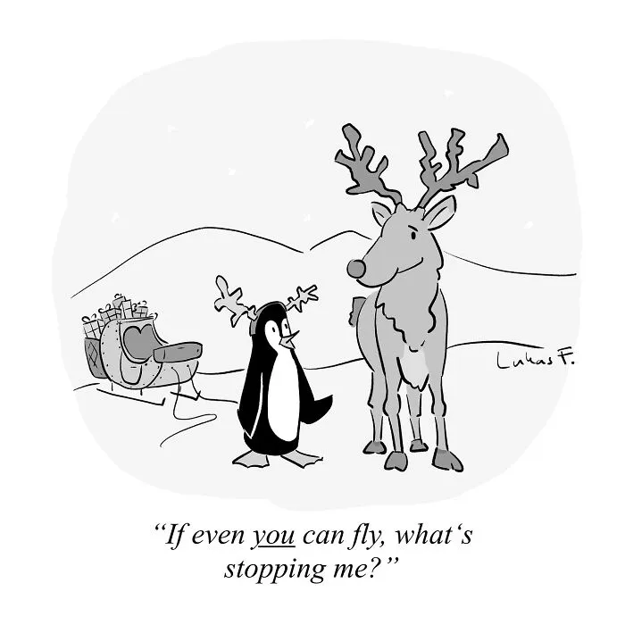 40 Simple Yet Relatable Cartoons By This Artist