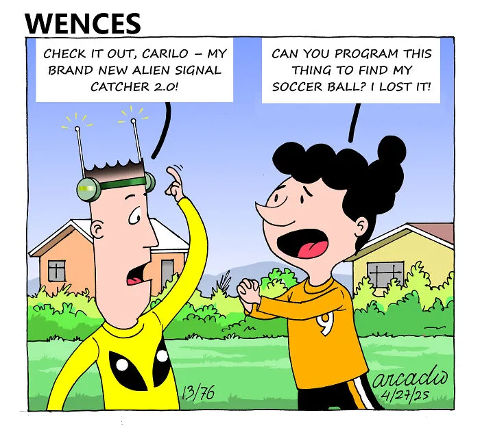 The Adventures Of Wences: Here's My 5 New Comic Strips