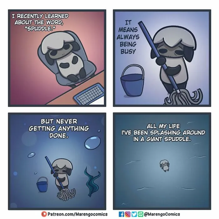 These 18 Wholesome Comics Might Help You Feel Seen If You're Struggling, By Marengo Comics (New Pics)