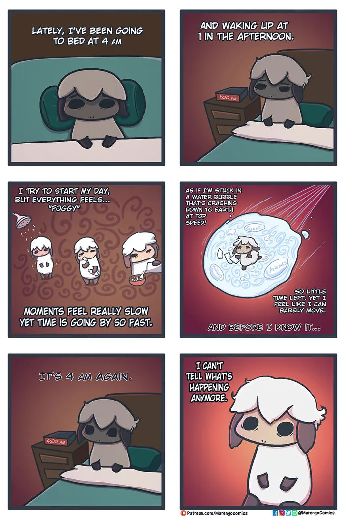 These 18 Wholesome Comics Might Help You Feel Seen If You're Struggling, By Marengo Comics (New Pics)
