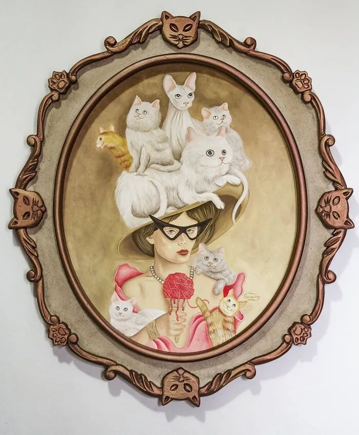 This Artist Blends Classical Art With Surreal Pop Imagery, And Here Are His 54 Best Works