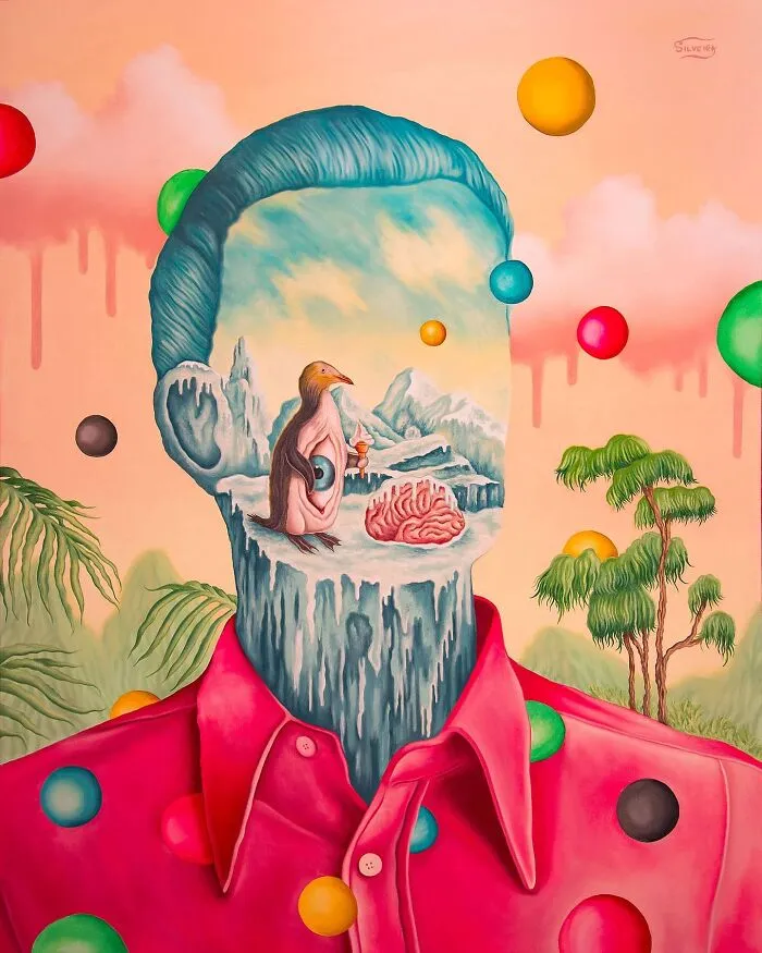 This Artist Blends Classical Art With Surreal Pop Imagery, And Here Are His 54 Best Works