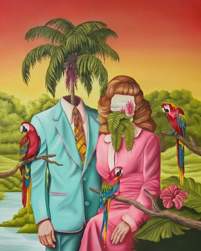 This Artist Blends Classical Art With Surreal Pop Imagery, And Here Are His 54 Best Works
