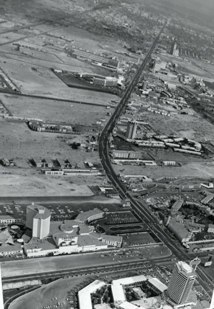 Las Vegas Boulevard And Flamingo Road, 1968 And 2018