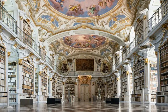 Stift Admont Bibliothek And Museum, Admont, Austria