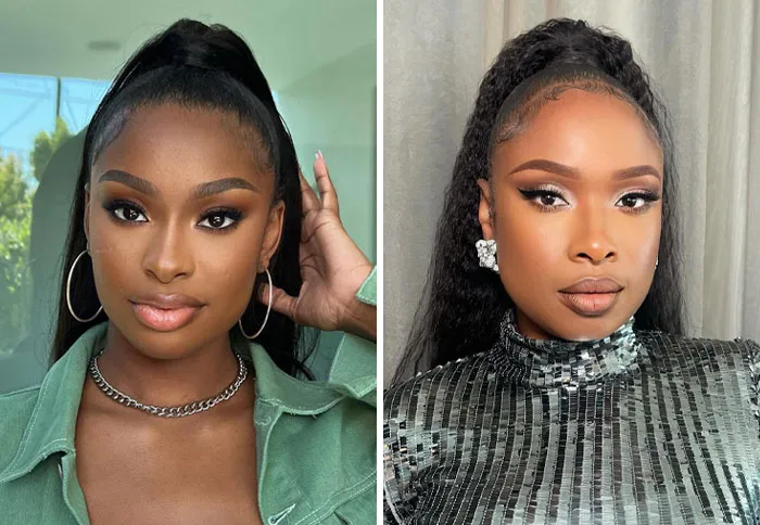 Coco Jones y Jennifer Hudson