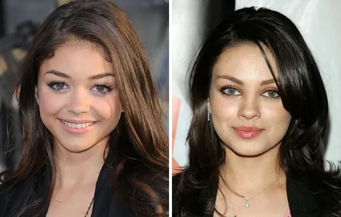 Sarah Hyland y Mila Kunis
