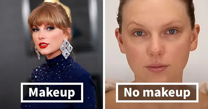 From Genetically Gifted To Hardly Recognizable, 43 Celebrities Show Their Makeup-Free Faces (New Pics)