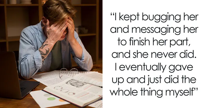 Guy Does Entire Thesis Alone, Finally Refuses To Let Partner Graduate With Him