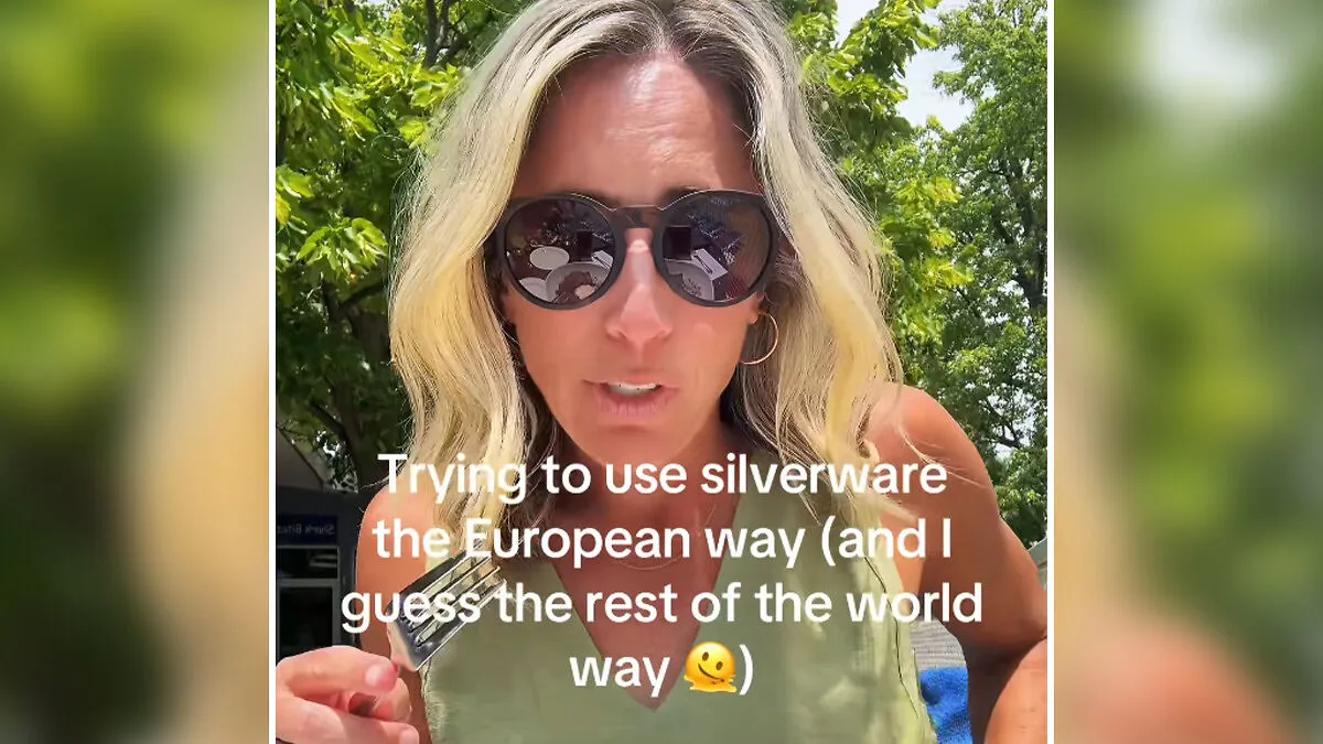 Americans Brutally Roasted By Europeans For "Primitive" Way Of Eating With Cutlery