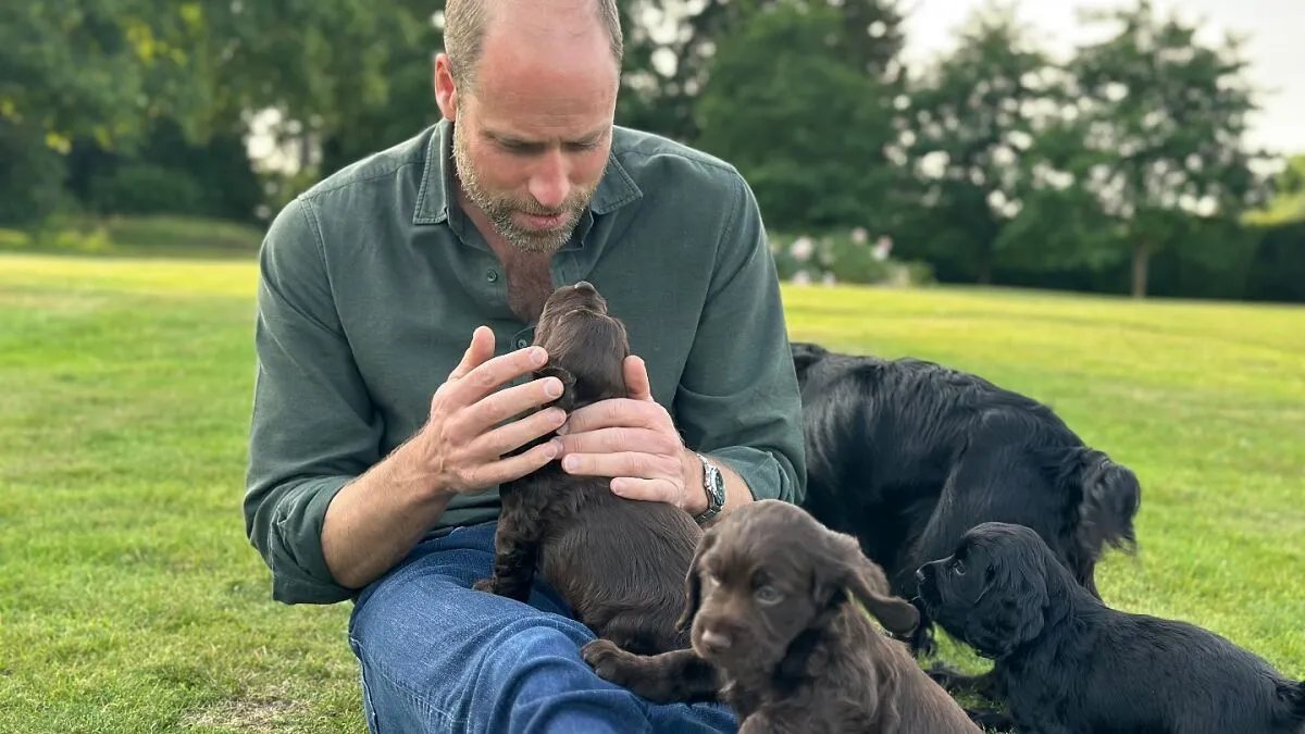 "Diana Would Be Proud": Kate Middleton Posts Cute Puppy Pic Of Prince William For His 43rd Birthday