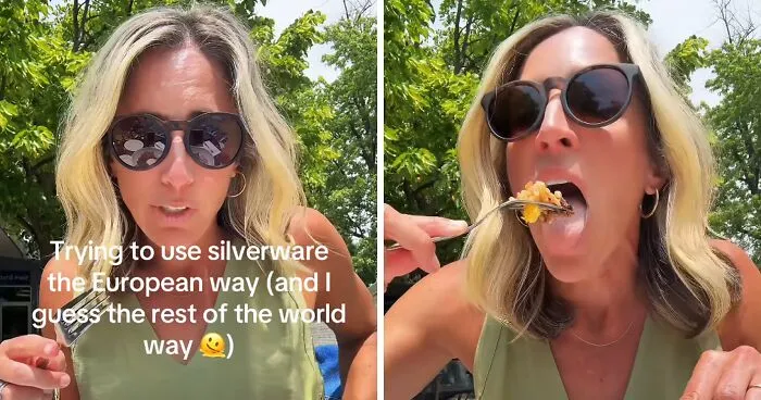 Americans Brutally Roasted By Europeans For "Primitive" Way Of Eating With Cutlery